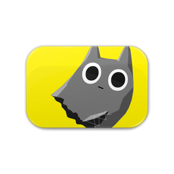 缶バッジ - 角丸 76x51mm