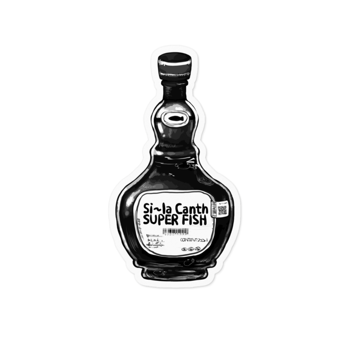 ステッカー - 100 x 100 (mm)