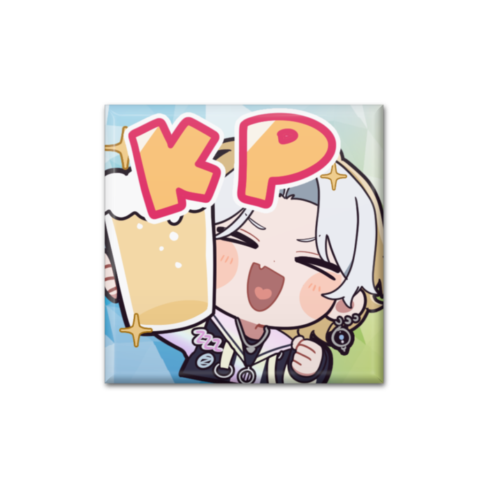 「KP」缶バッジ
