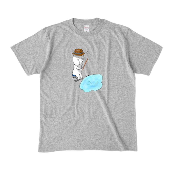 カラーTシャツ - M - 杢グレー （濃色）