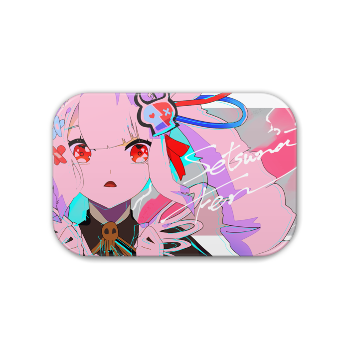 缶バッジ - 角丸 76x51mm