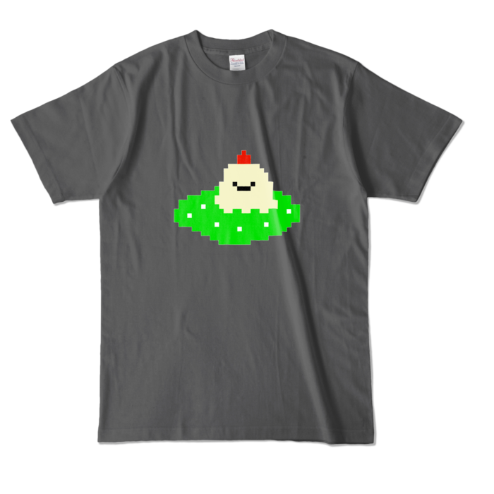 カラーTシャツ - L - チャコール (濃色)
