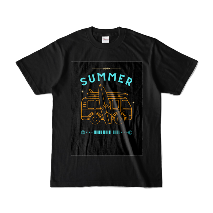 カラーTシャツ - S - ブラック (濃色)