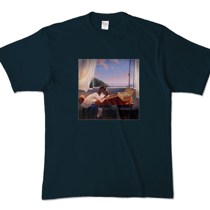 カラーTシャツ - XL - ネイビー (濃色)