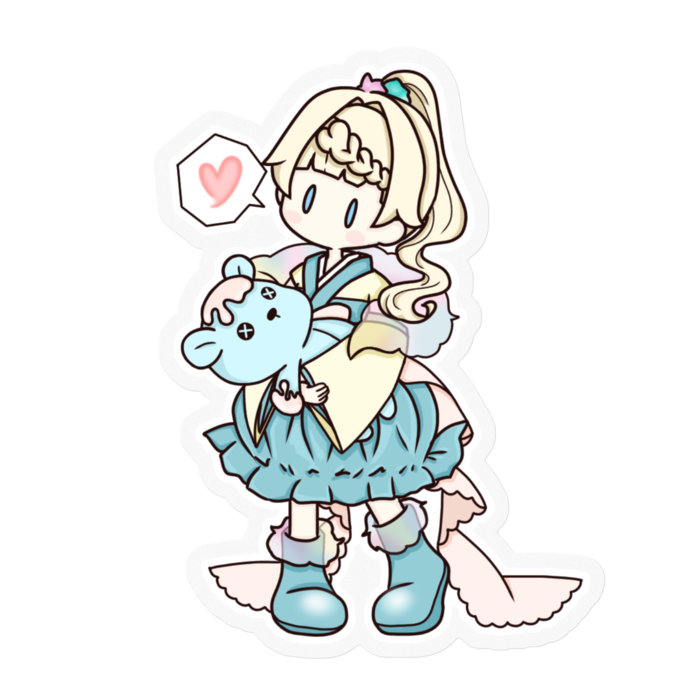 ステッカー - 100 x 100 (mm)