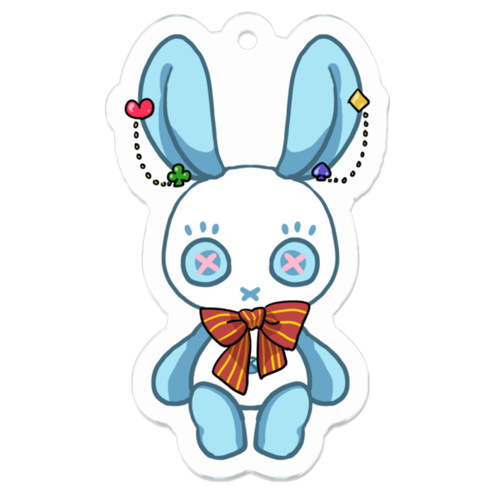 うさぬい しましまリボンver