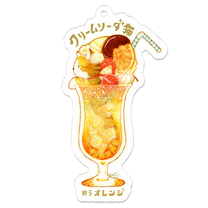 アクリルキーホルダー - 70 x 70 (mm)