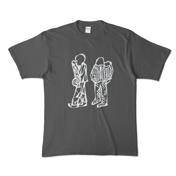 カラーTシャツ - XL - チャコール (濃色)