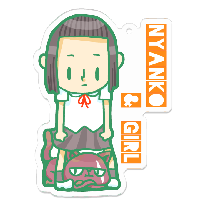 アクリルキーホルダー - 70 x 70 (mm)