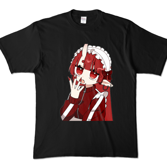 カラーTシャツ - XL - ブラック (濃色)