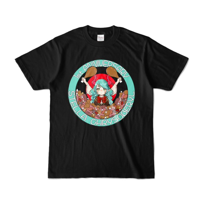 カラーTシャツ - S - ブラック (濃色)