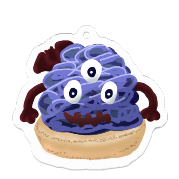 アクリルキーホルダー - 50 x 50 (mm)