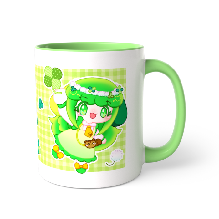 ツートンカラーマグカップ - 直径 8.2cm / 高さ 9.5cm