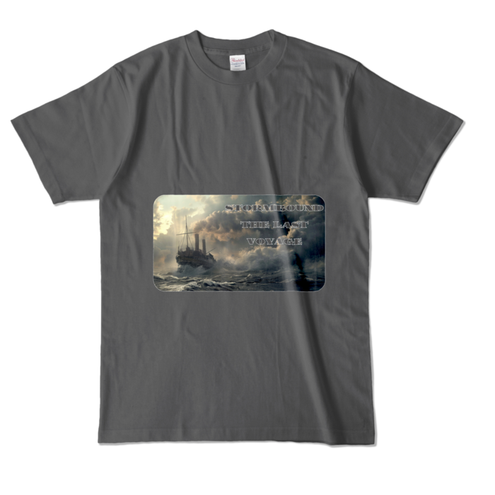 カラーTシャツ - L - チャコール (濃色)