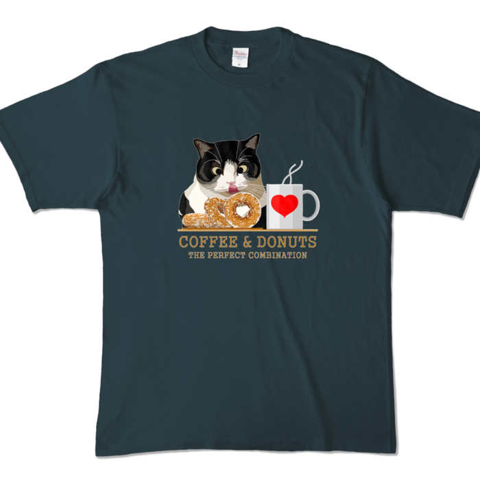 カラーTシャツ - XL - デニム (濃色)