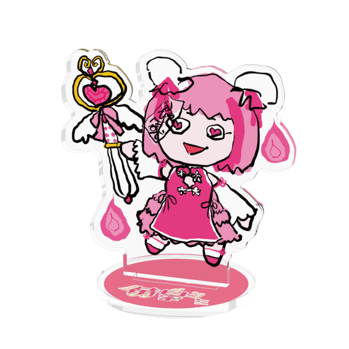 ヨミのげいじゅつてきなあくりるふぃぎゅあ - 70x70mm