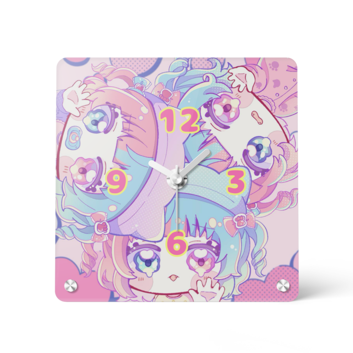 アクリル時計 - 150x150mm