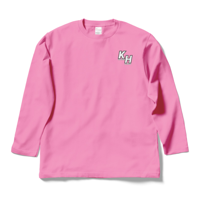 ロングスリーブTシャツ - L - ピンク