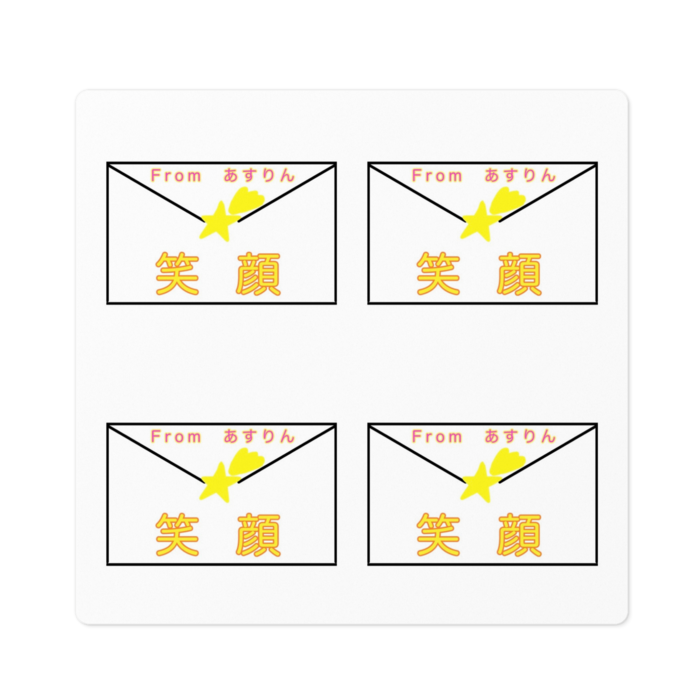 ステッカー - 100 x 100 (mm)