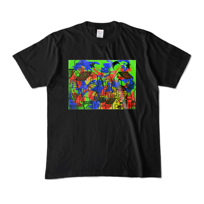 カラーTシャツ - M - ブラック (濃色)