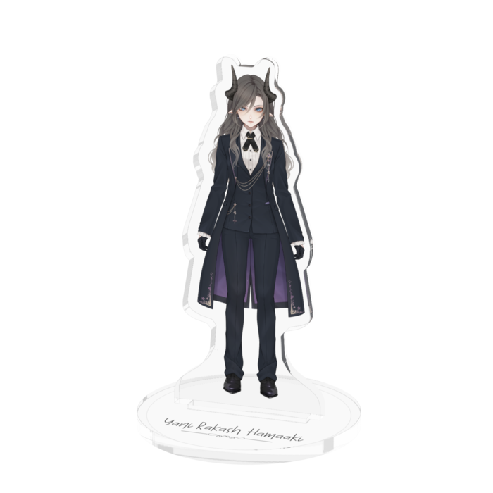 くろやにアクリルフィギュア - 70x70mm