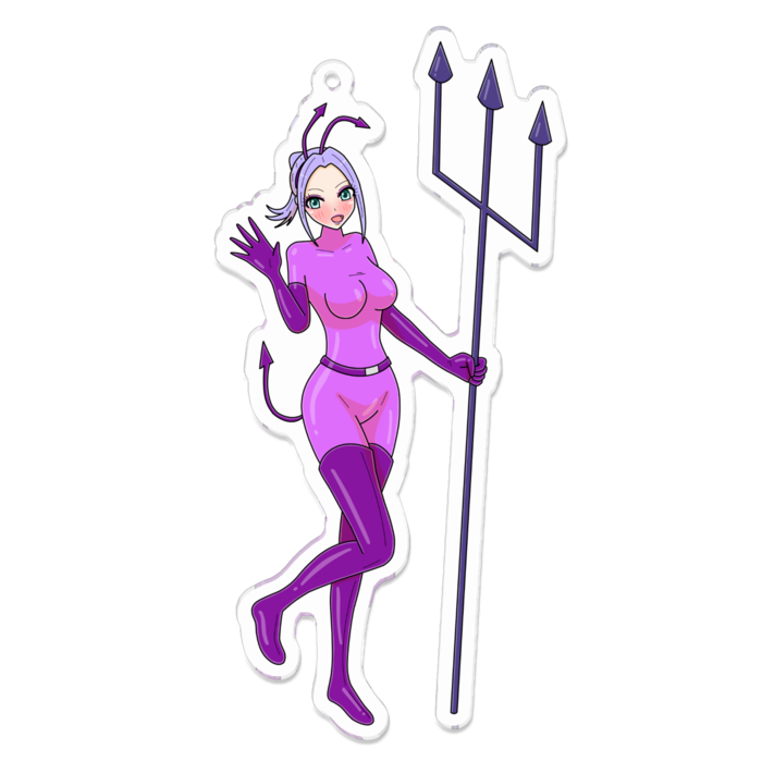 アクリルキーホルダー - 100 x 100 (mm)