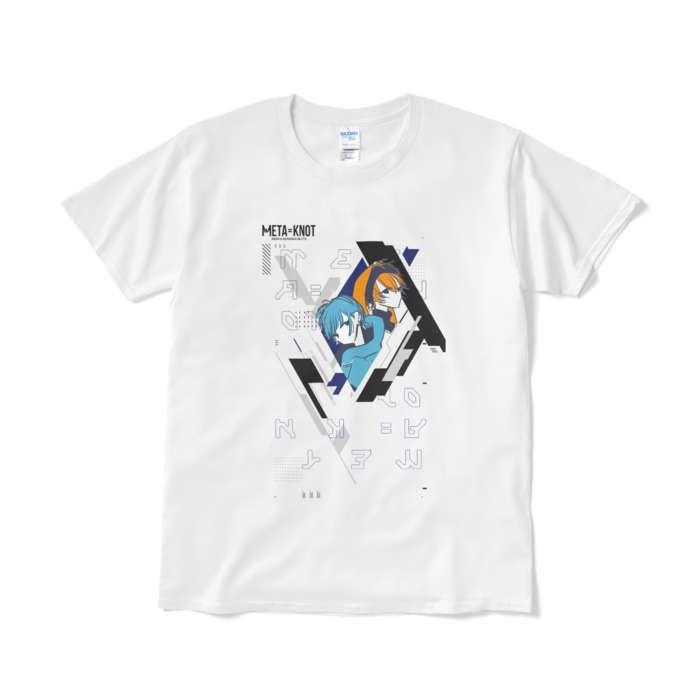 コラボTシャツ（浮遊信号） - L - ホワイト