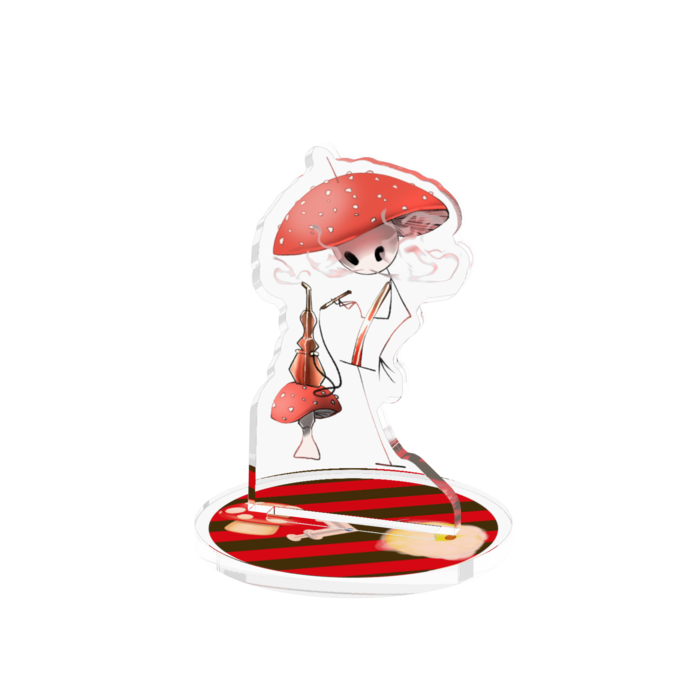 🍄💉😶🌫️ - 70×70mm