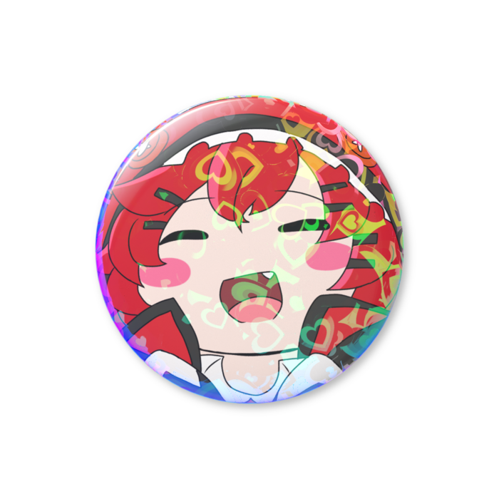 ホログラム缶バッジ - 76mm