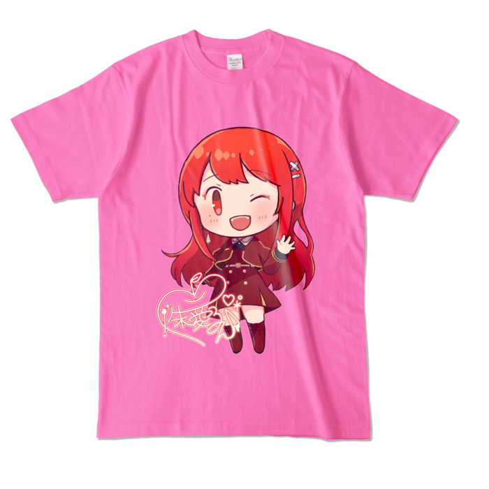 カラーTシャツ - L - ピンク (濃色)