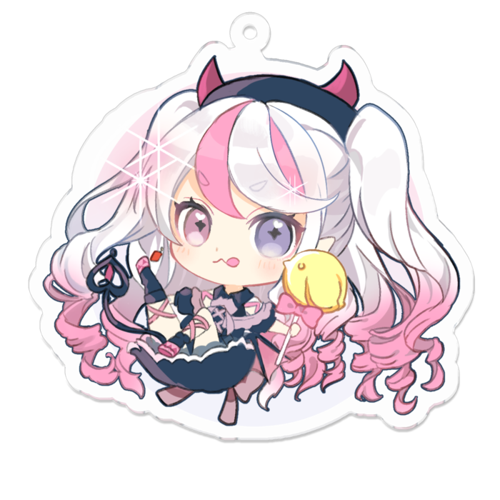 アクリルキーホルダー - 70 x 70 (mm)
