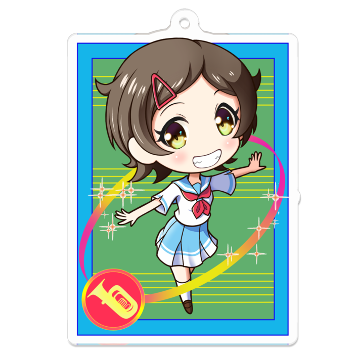 アクリルキーホルダー - 70 x 70 (mm)