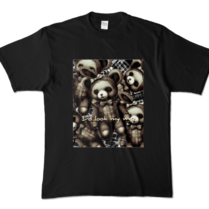 カラーTシャツ - XL - ブラック (濃色)