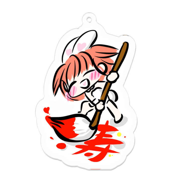 アクリルキーホルダー - 70 x 70 (mm)