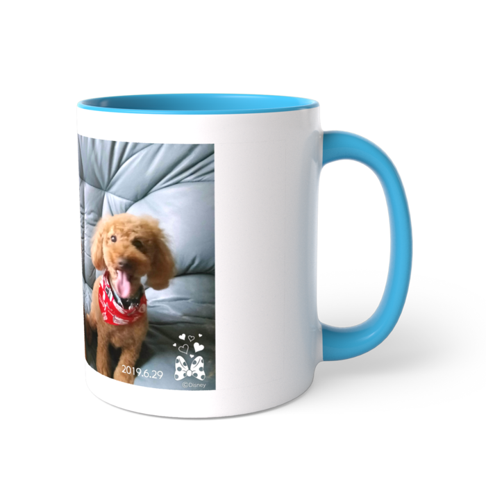 ツートンカラーマグカップ - 直径 8.2cm / 高さ 9.5cm