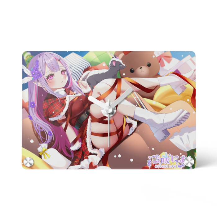 アクリル時計 - 148x100mm【照れ顔】
