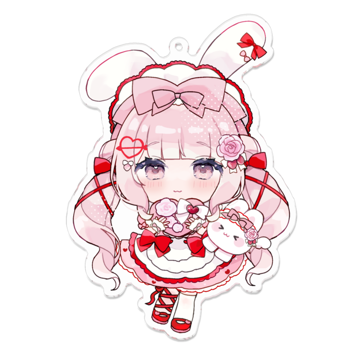 アクリルキーホルダー - 100 x 100 (mm)
