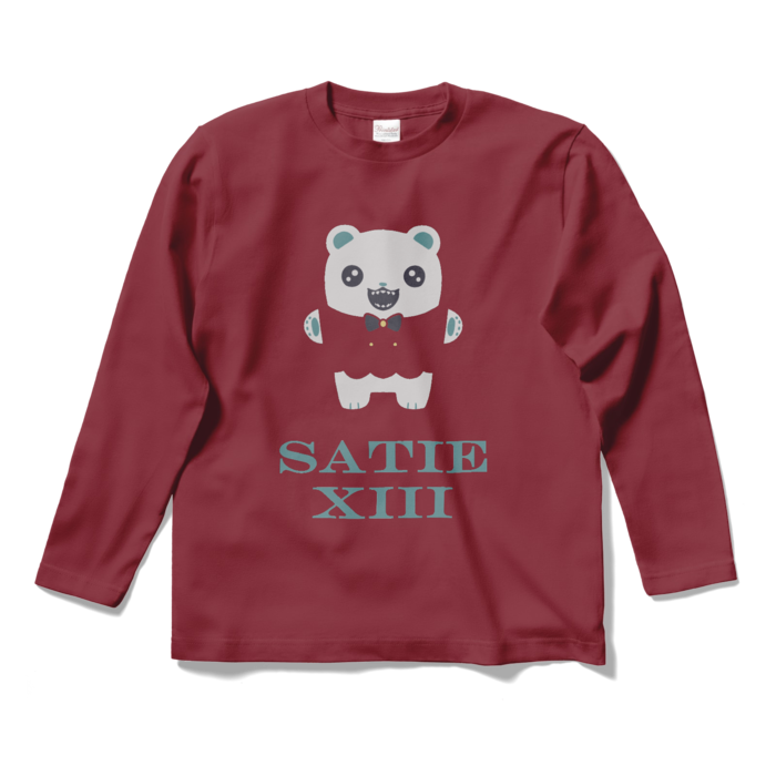 ロングスリーブTシャツ - S - バーガンディ