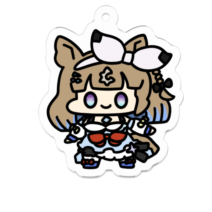 アクリルキーホルダー - 50 x 50 (mm)