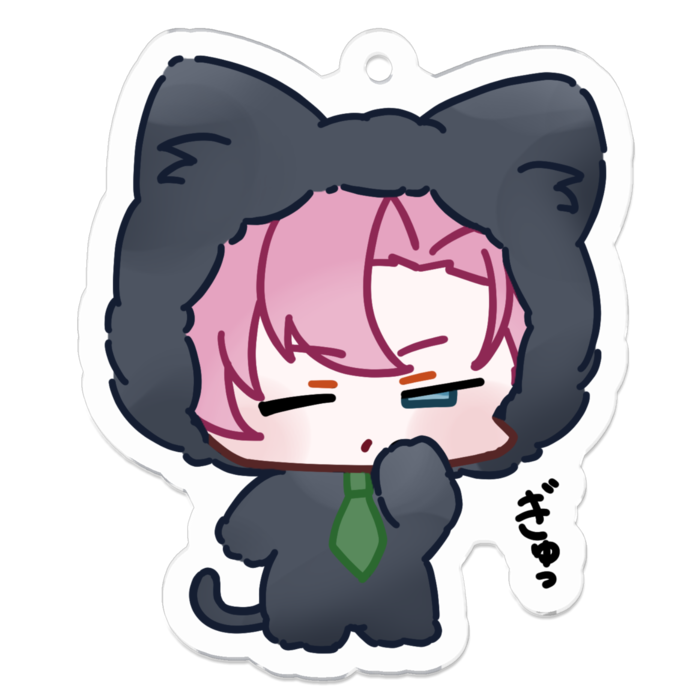 ぎゅっ アクリルキーホルダー 50×50(㎜)