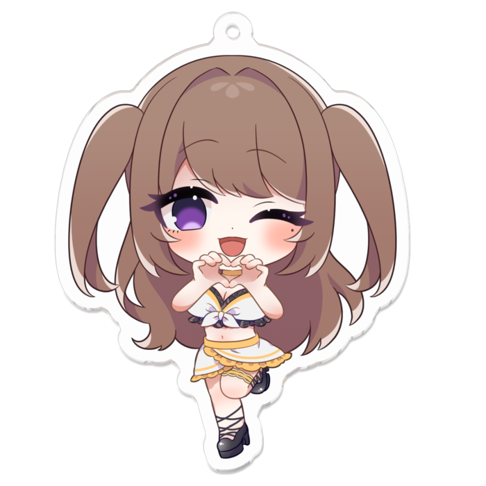 アクリルキーホルダー - 70 x 70 (mm)