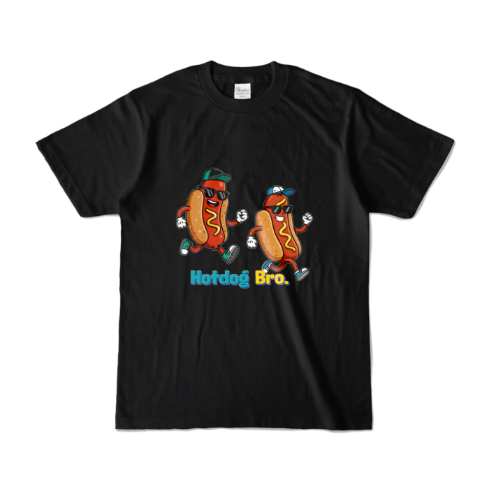 カラーTシャツ - S - ブラック (濃色)