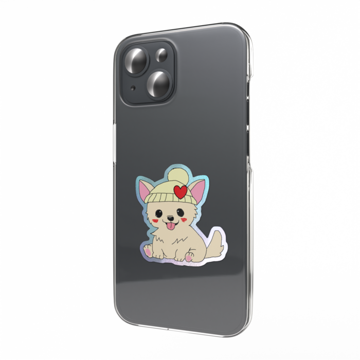 オーロラスマホステッカー - 縦