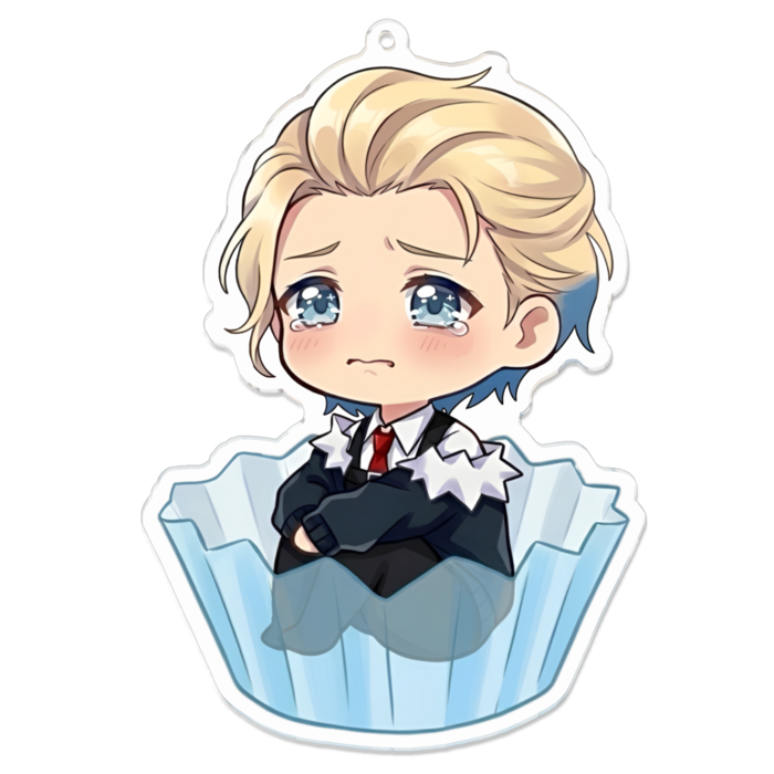 泣き顔カップあり100 x 100 