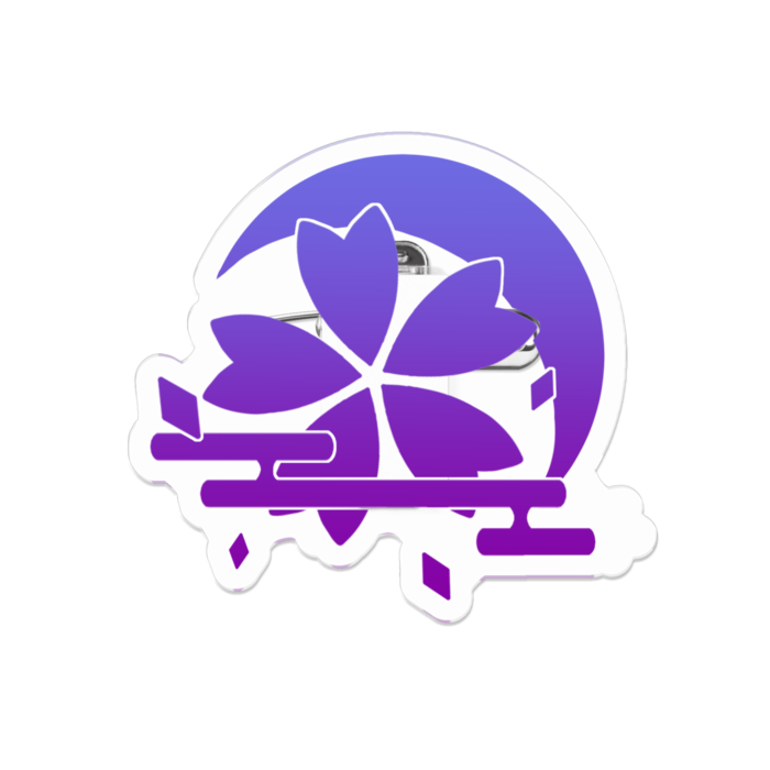 アクリルバッジ - 50 x 50 (mm)