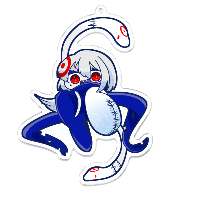 アクリルキーホルダー - 100 x 100 (mm)