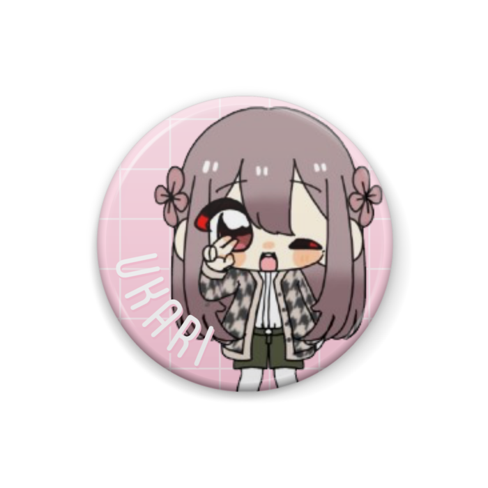 缶バッジ - うかり