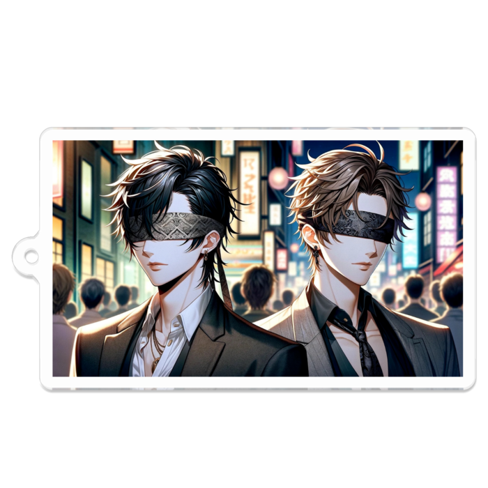 アクリルキーホルダー - 70 x 70 (mm)