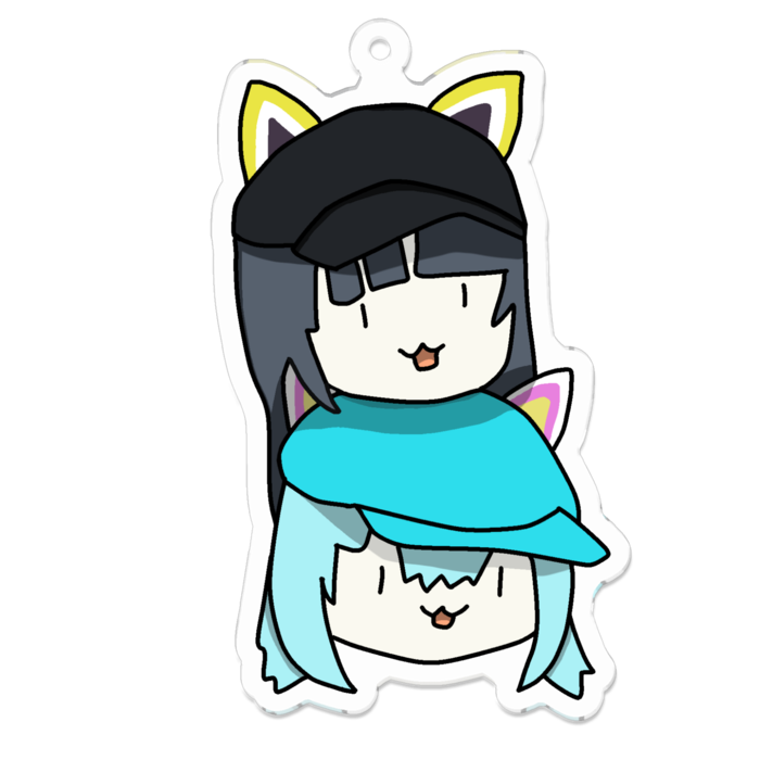 アクリルキーホルダー - 70 x 70 (mm)