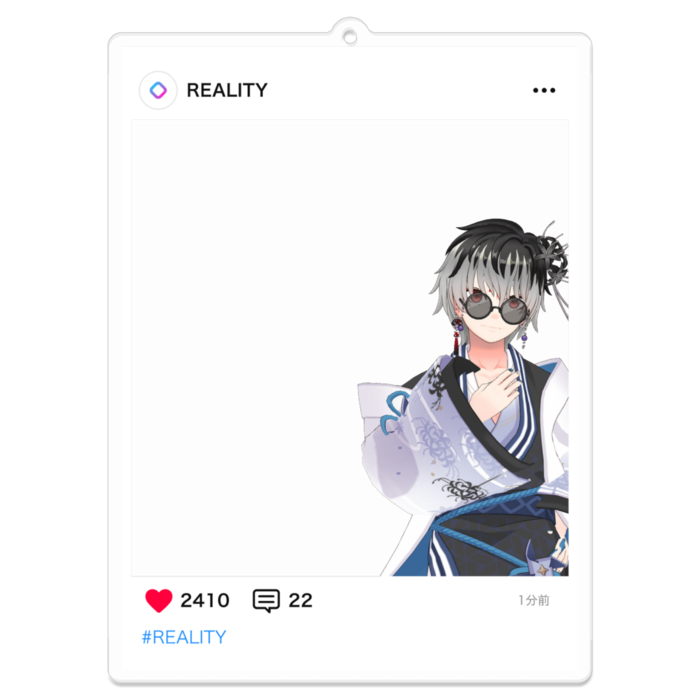 アクリルキーホルダー - 100 x 100 (mm)